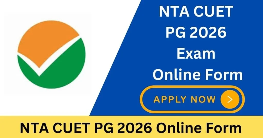 NTA CUET PG 2026 Exam Online Form