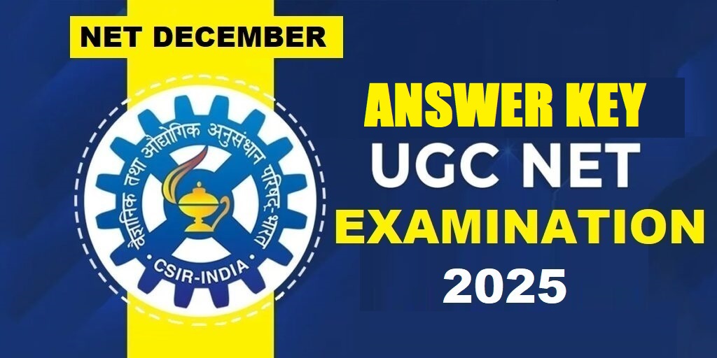 ANSWER KEY UGC NET EXAMINATION 2025