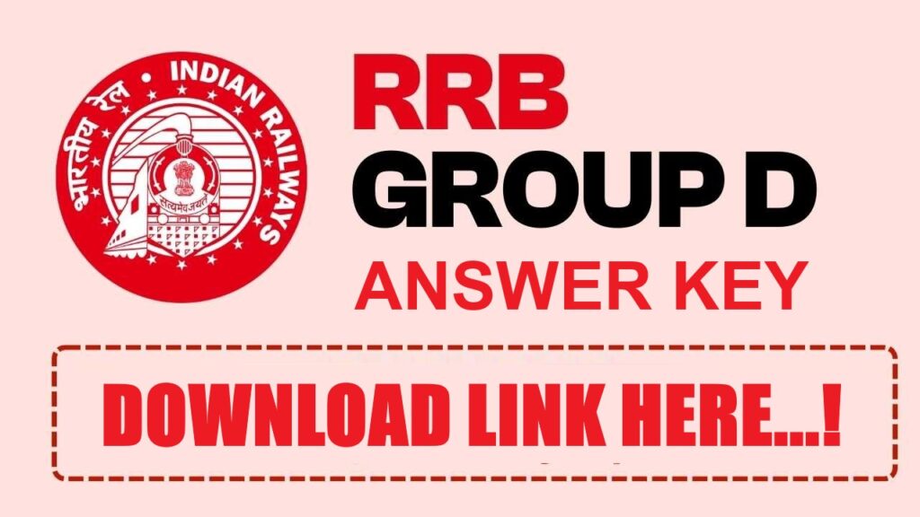 RRB GROUP ANSWER KEY