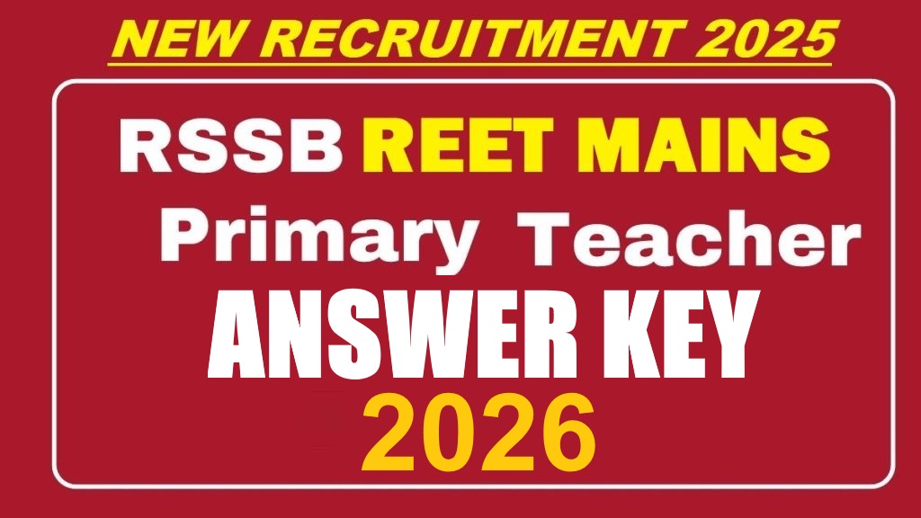 RSSB REET MAINS Primary Teacher