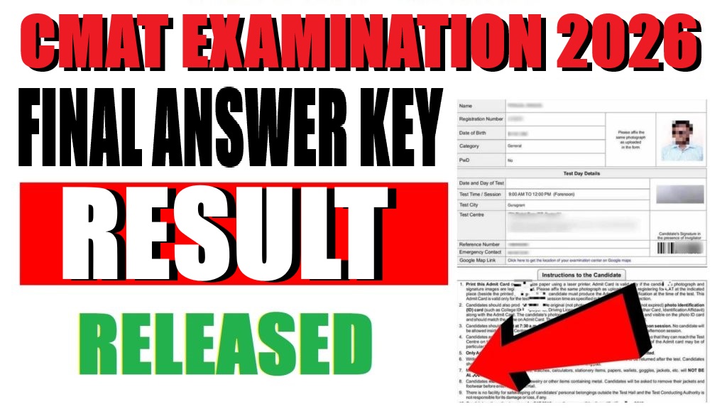 CMAT EXAMINATION 2026
