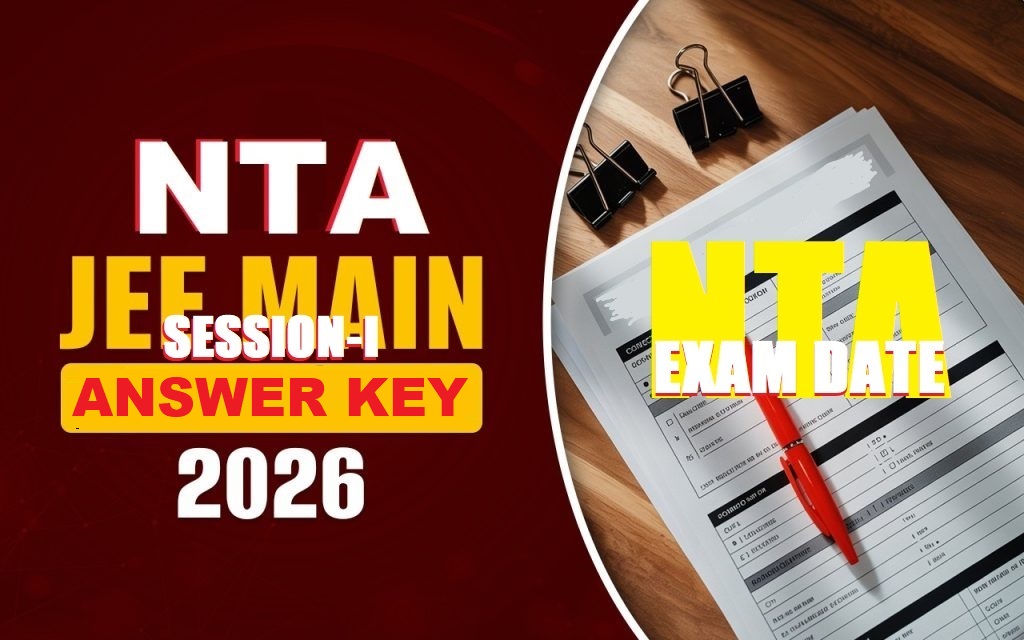 NTA JEE MAIN ANSWER KEY 2026