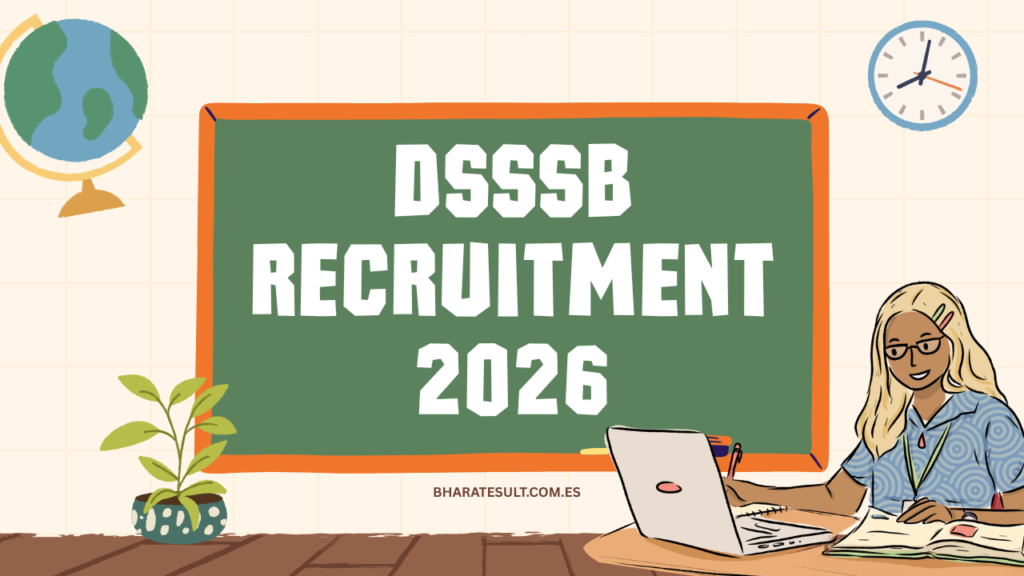 DSSSB Recruitment 2026