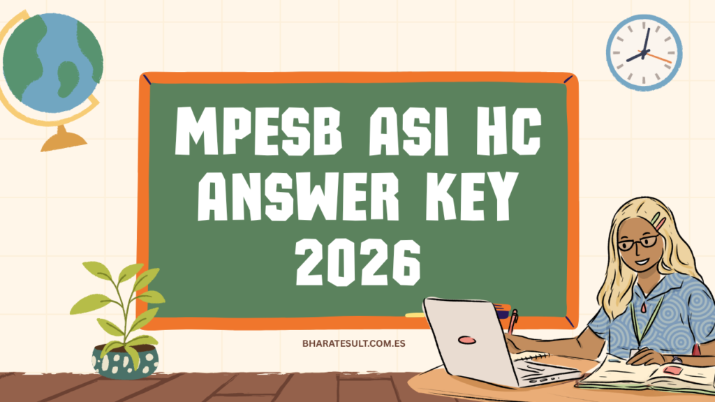 MPESB ASI HC Answer Key 2026