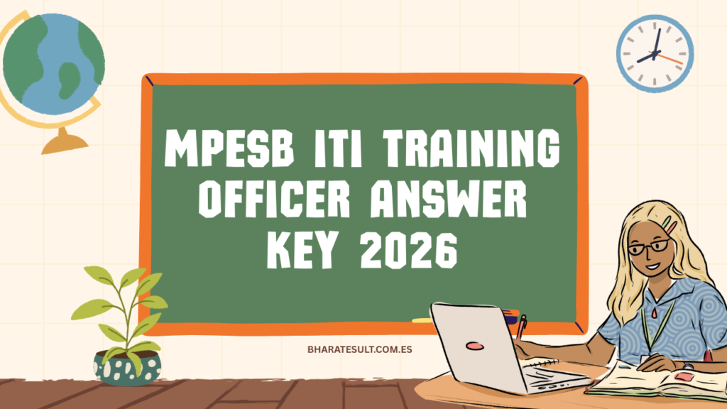 MPESB ITI Training Officer Answer Key 2026