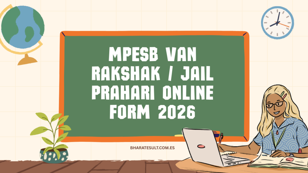 MPESB Van Rakshak  Jail Prahari Online Form 2026