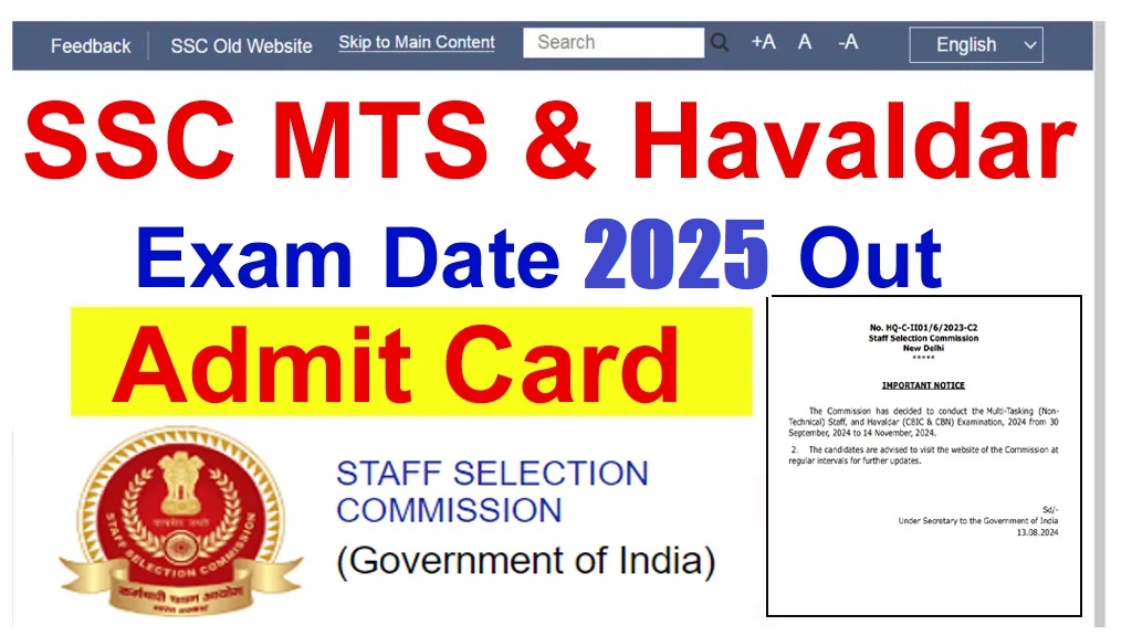 SSC MTS & Havaldar