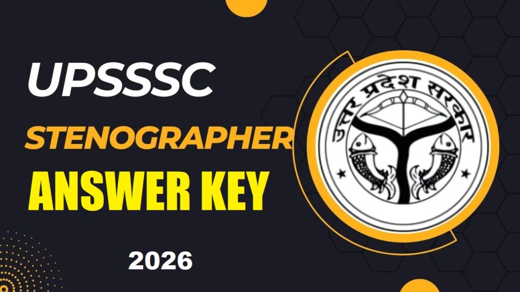 UPSSSC STENOGRAPHER