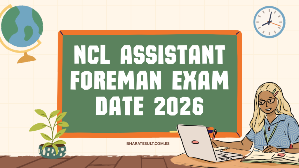 NCL Assistant Foreman Exam Date 2026
