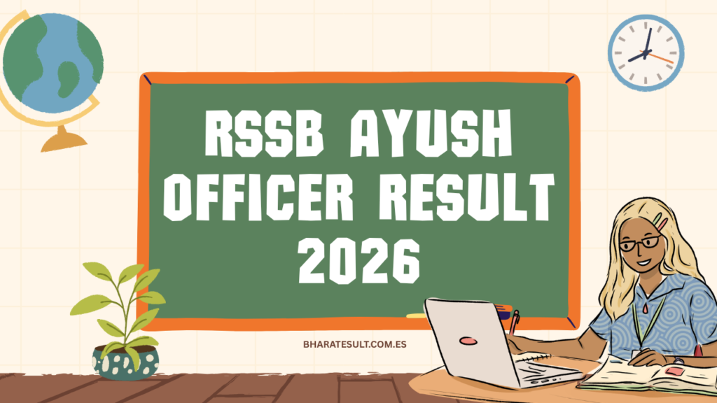 RSSB Ayush Officer Result 2026