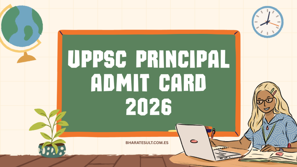 UPPSC Principal Admit Card 2026
