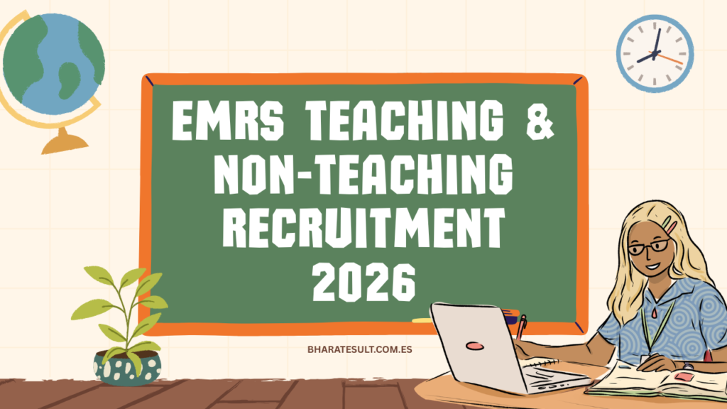 EMRS Teaching & Non-Teaching Recruitment 2026