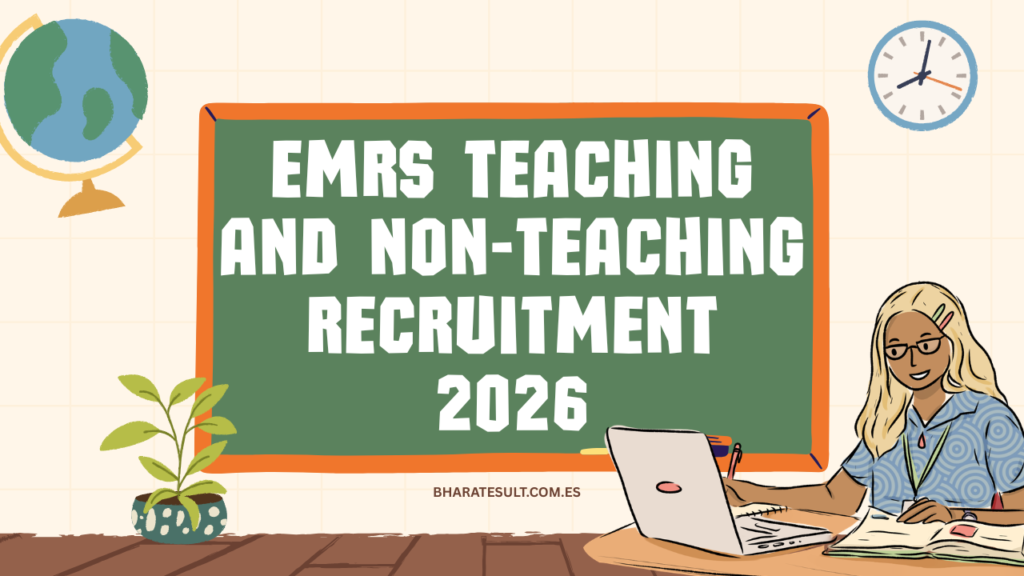 EMRS Teaching and Non-Teaching Recruitment 2026