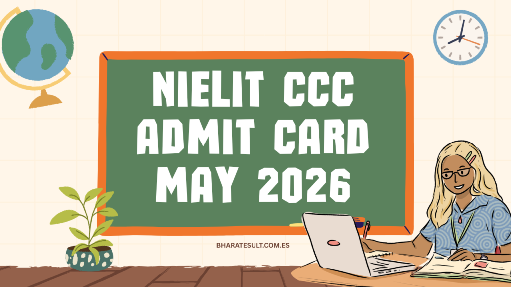 NIELIT CCC Admit Card May 2026