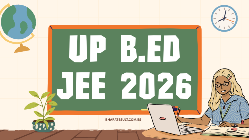 UP B.Ed JEE 2026
