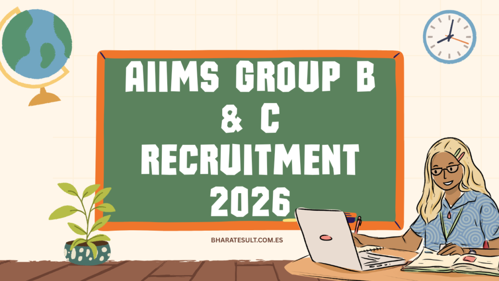 AIIMS Group B & C Recruitment 2026