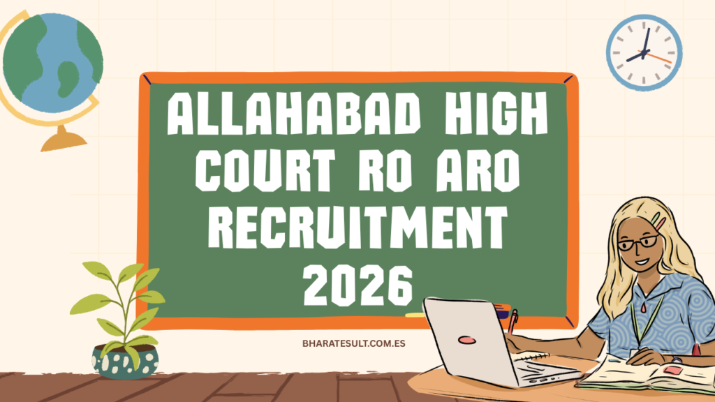 Allahabad High Court RO ARO Recruitment 2026