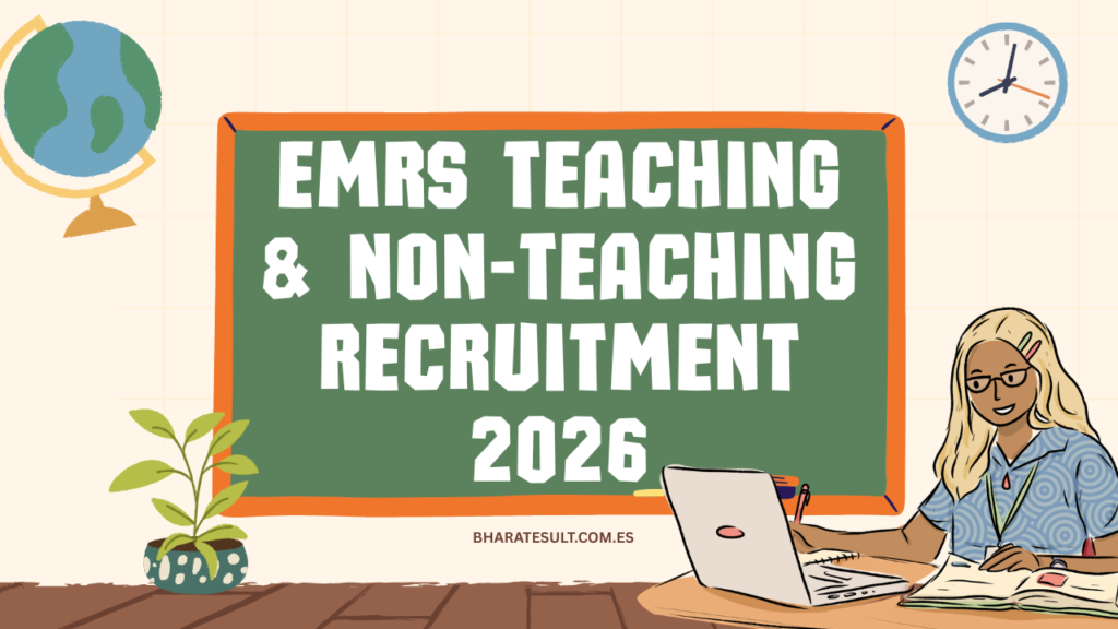EMRS Teaching & Non-Teaching Recruitment 2026