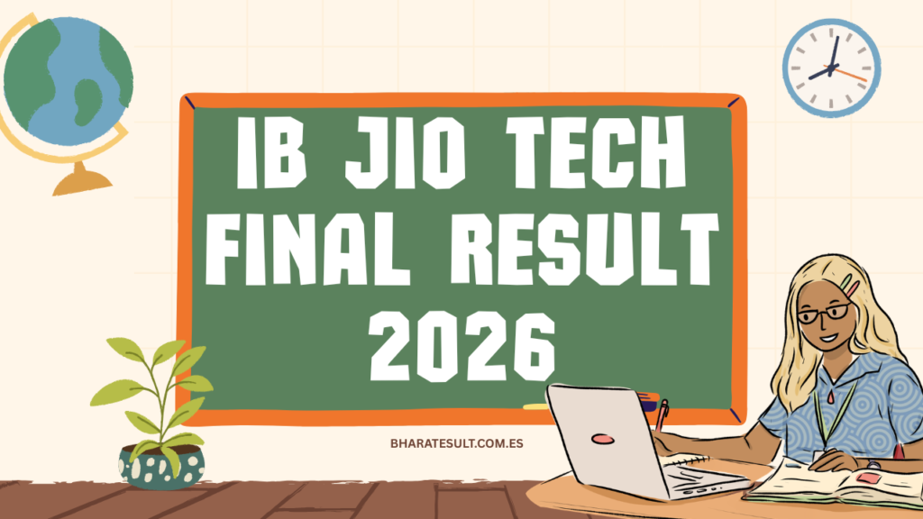 IB JIO Tech Final Result 2026