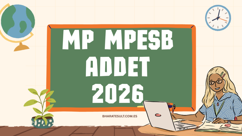 MP MPESB ADDET 2026