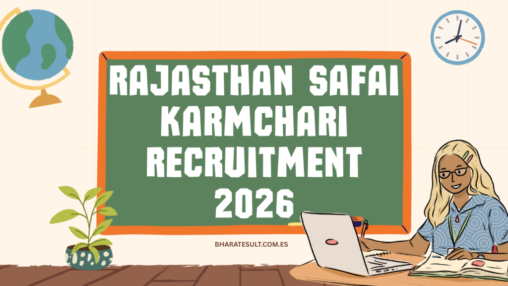 Rajasthan Safai Karmchari Recruitment 2026