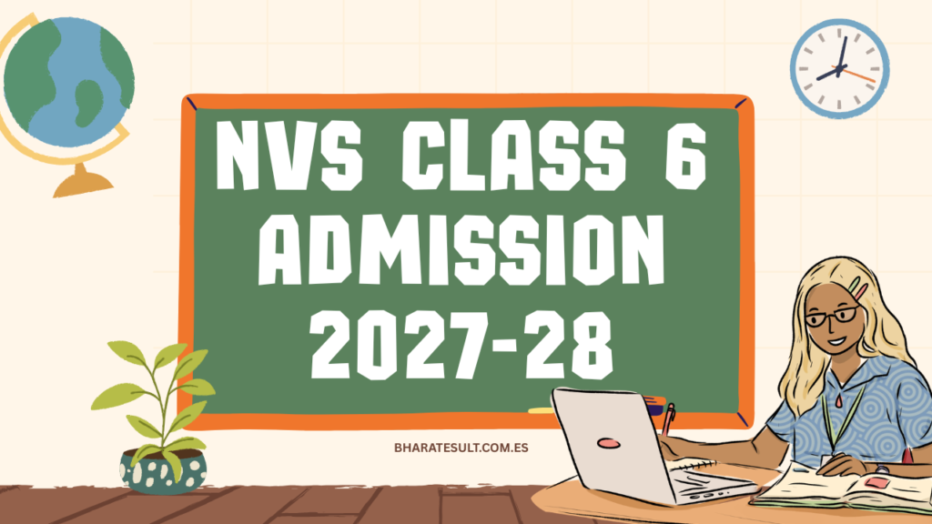 NVS Class 6 Admission 2027-28