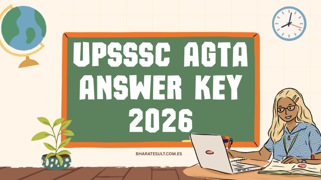 UPSSSC AGTA Answer Key 2026