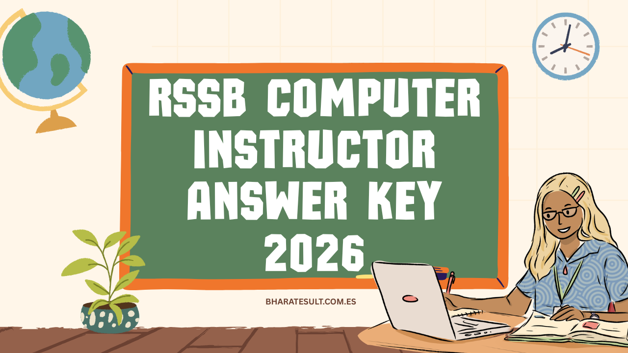 RSSB Computer Instructor Answer Key 2026