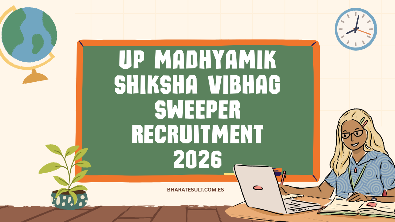 UP Madhyamik Shiksha Vibhag Sweeper Recruitment 2026