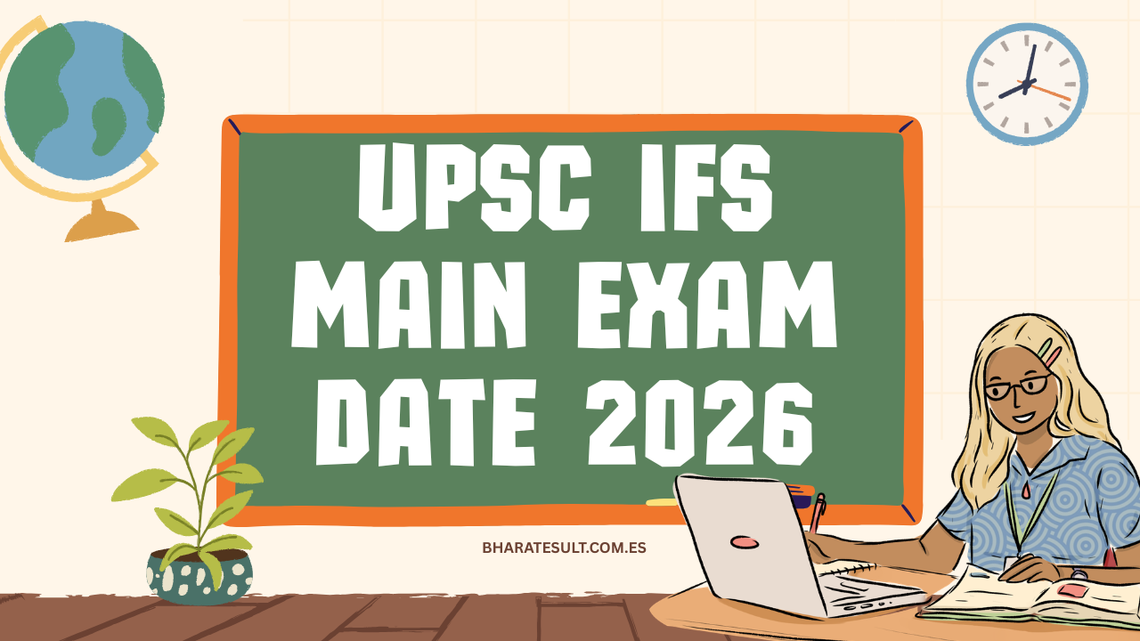 UPSC IFS Main Exam Date 2026