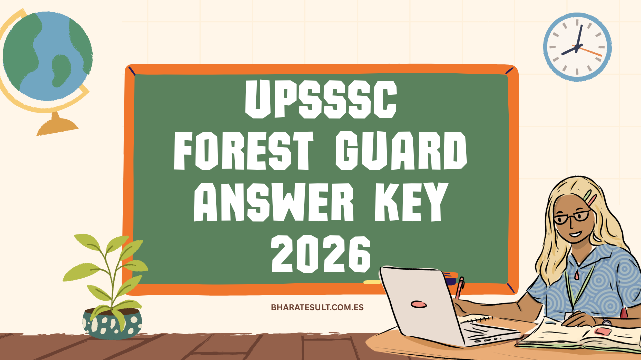UPSSSC Forest Guard Answer Key 2026