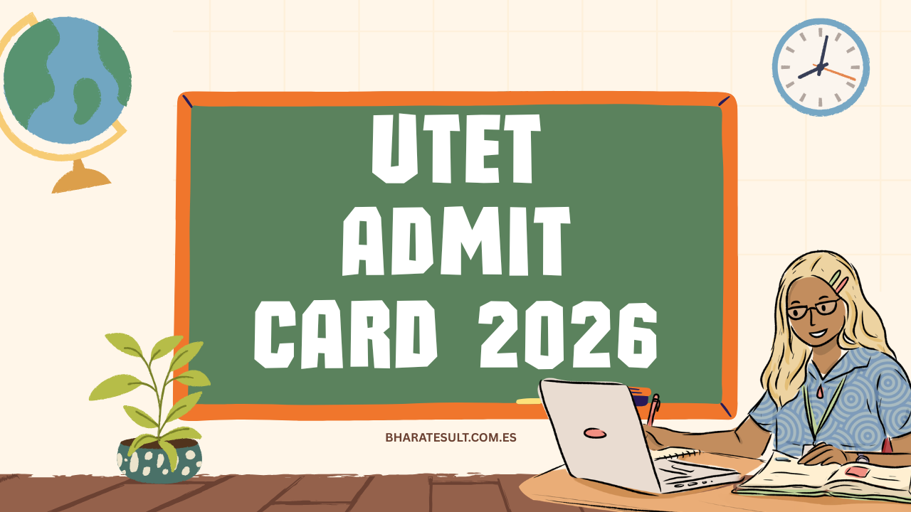 UTET Admit Card 2026