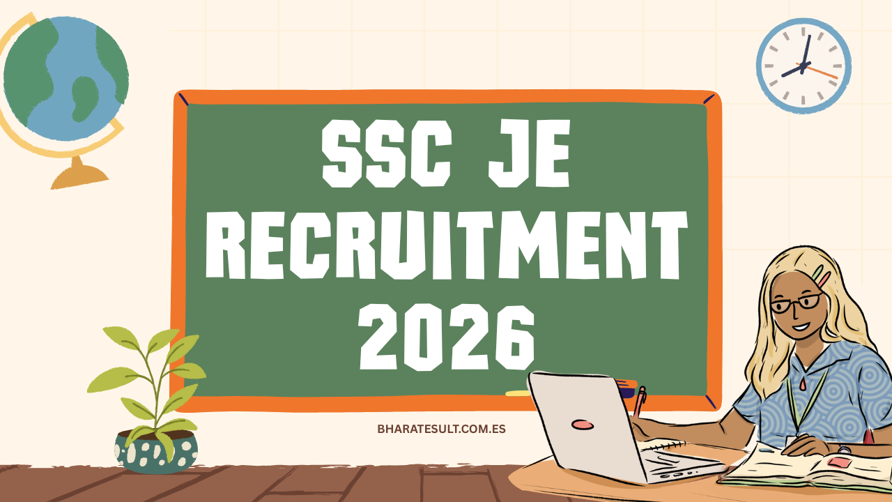 SSC JE Recruitment 2026