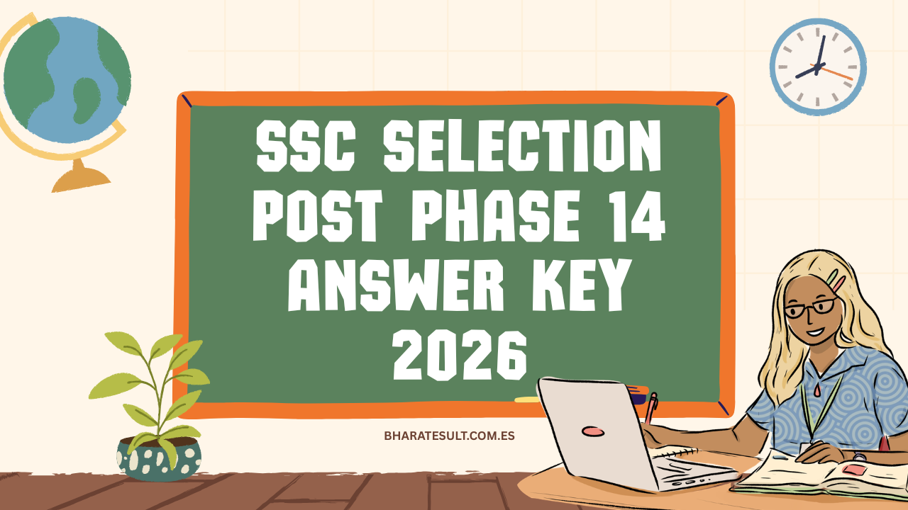 SSC Selection Post Phase 14 Answer Key 2026