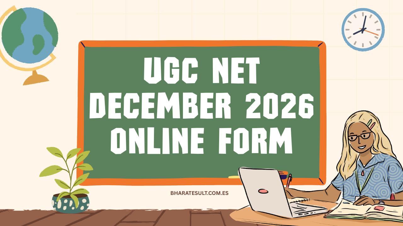 UGC NET December 2026 Online Form