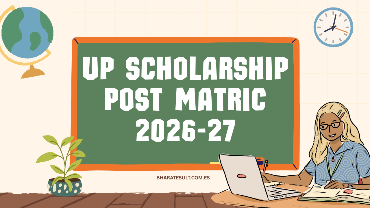 UP Scholarship Post Matric 2026-27