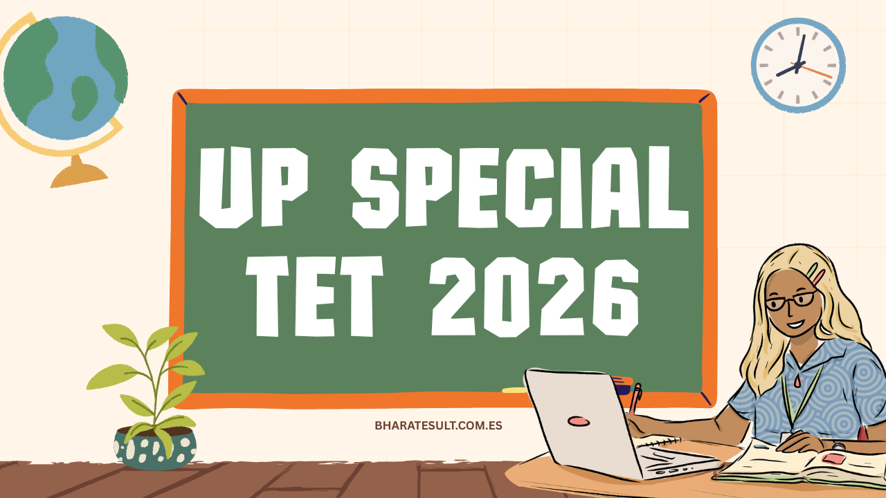 UP Special TET 2026 bharatresult.com.es
